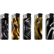 Electronic Lighter 182038 Matteo Touchable label Metal