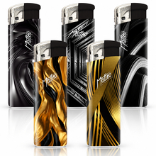 Electronic Lighter 182038 Matteo Touchable label Metal