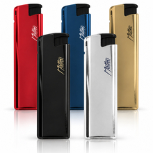 Electronic Lighter 184102 Matteo in Metal case Minimalist