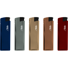 Electronic Lighter 184110 Matteo in Metal case Earthy colors