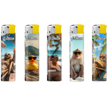 Electronic Lighter 189405 Adamo Design label Skinny Holiday