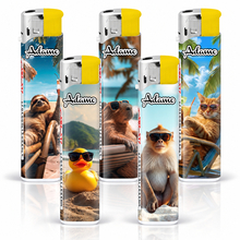 Electronic Lighter 189405 Adamo Design label Skinny Holiday