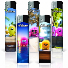 Electronic Lighter 189426 Adamo Design label Skinny Cute monster