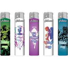 Electronic Lighter 189429 Adamo Design label Skinny HUN text 2