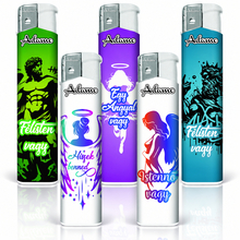 Electronic Lighter 189429 Adamo Design label Skinny HUN text 2