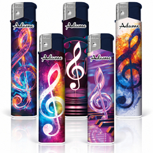 Electronic Lighter 189433 Adamo Design label Skinny Music