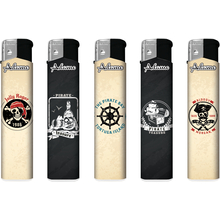 Electronic Lighter 189435 Adamo Design label Skinny Pirate