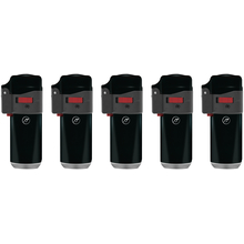 Jet Lighter 198401 Matteo Cleveland Rubberized Black