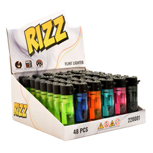 Flint Lighter 220001 RIZZ Round TC YBOGP