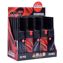 Candle Lighter 347053 Adamo Monaco Red-Black