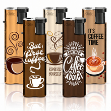 Jet Lighter 173605 Matteo Infinity XL Metal case Coffee