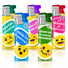 Vihar Öngyújtó 177444 Adamo Vegyes mintás Smiley