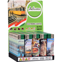 Electronic Lighter 1881311 Adamo Design label Hungary 3