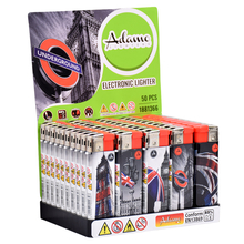 Elektromos Öngyújtó 1881366 Adamo Vegyes mintás London