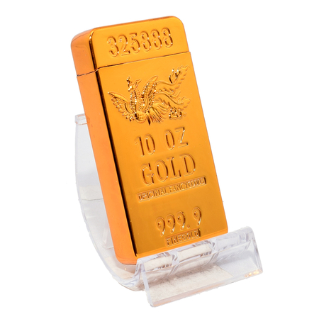Öngyújtó 400224 fém sokkolós Orlando USB arany