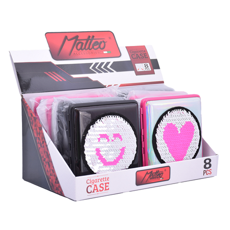 Cigarettatárca 910106 Matteo normál flitteres