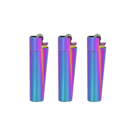 Öngyújtó fém CM0S019 tűzköves Clipper kaméleon
