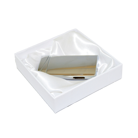 Öngyújtó díszdobozos 90332 Matteo fém Jet ezüst