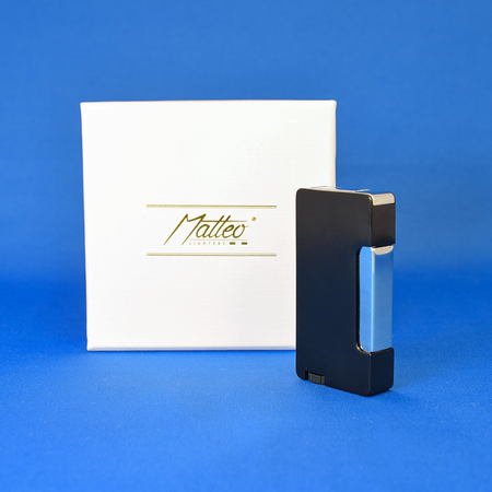 Öngyújtó díszdobozos 90345 Matteo fém fekete