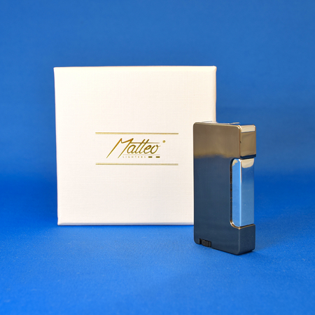 Öngyújtó díszdobozos 90348 Matteo fém grafit