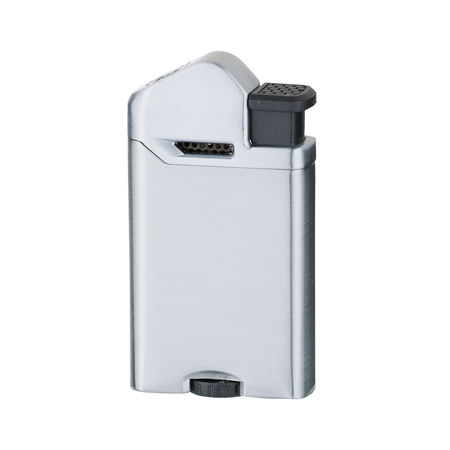 Eurojet lighter Single Jet silver Chrome