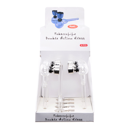 Metal pipe 0212766 Atomic glass double clear