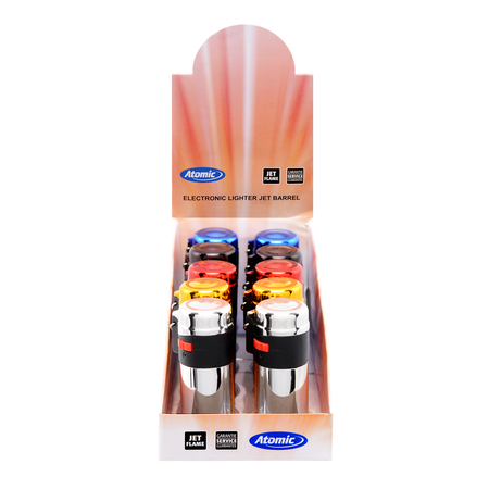 Öngyújtó 2514204 Atomic Barrel elektromos színes lángos jet 5 szín