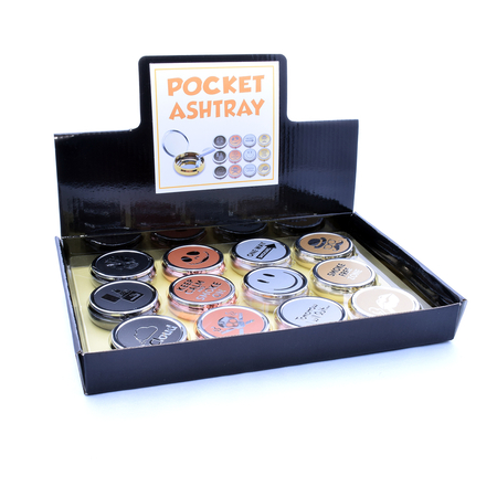 Zsebhamuzó A400805 fém fényes 45 mm