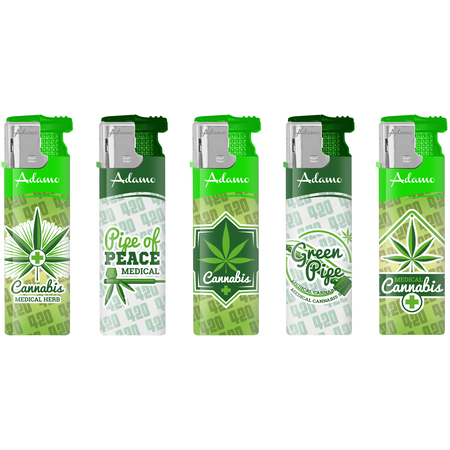 Vihar Öngyújtó 177326 Adamo Vegyes mintás Peace medical