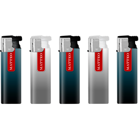 Vihar Öngyújtó 178220 Matteo Gumírozott Elit