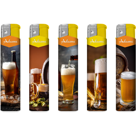 Elektromos Öngyújtó 189317 Adamo Vegyes mintás Skinny Sör