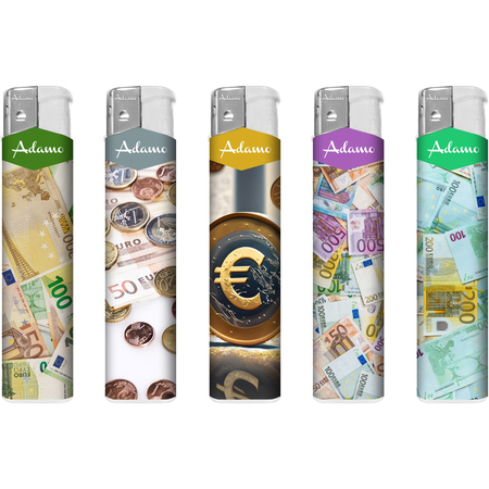 Elektromos Öngyújtó 189326 Adamo Vegyes mintás Skinny Euro