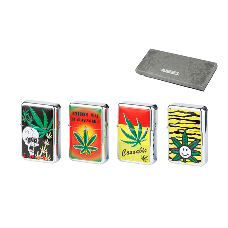 Angel Oillighter A245470 Hemp Leaf