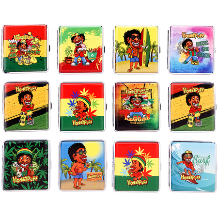 Cigarettatárca A800837 Színes raszta