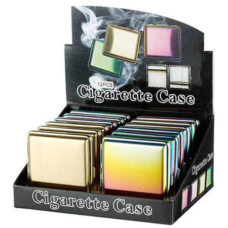 Cigarettatárca A806001 Gumírozott fém, színes