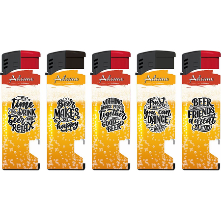 Öngyújtó 114015 elektromos sörnyitós Sörös szövegek