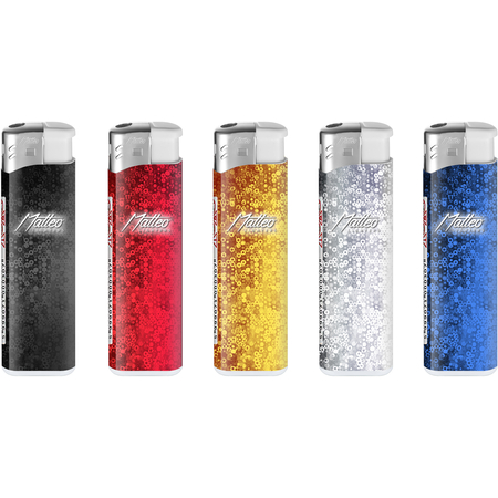 Öngyújtó 165018 elektromos Matteo Tükörfóliás Hercegnő