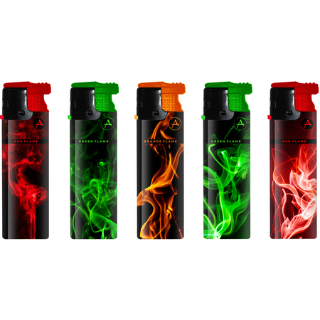 Vihar Öngyújtó 172101 Adamo Színes lángos