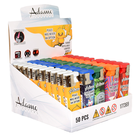 Turbo Lighter 177369 Adamo Design label Deadly