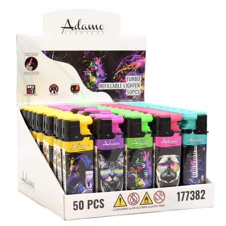 Vihar Öngyújtó 177382 Adamo Vegyes mintás Zene