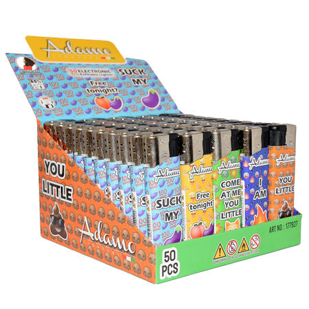 Vihar Öngyújtó 177927 Adamo Vegyes mintás Intim szöveges