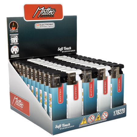 Vihar Öngyújtó 178220 Matteo Gumírozott Elit