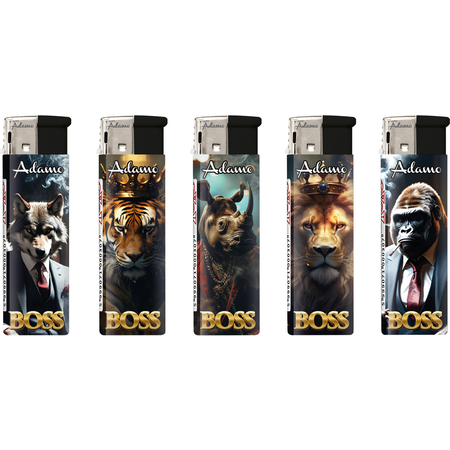 Elektromos Öngyújtó 1881071 Adamo Vegyes mintás Állatkirály