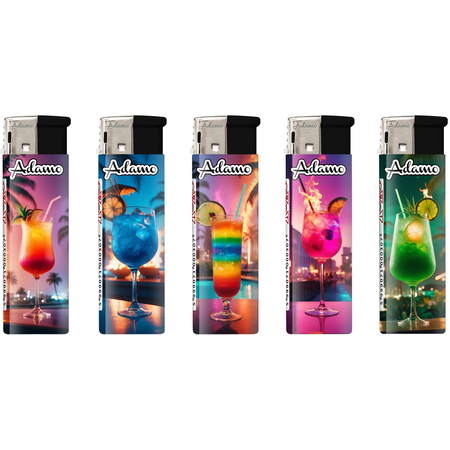 Elektromos Öngyújtó 1881077 Adamo Vegyes mintás Koktélok