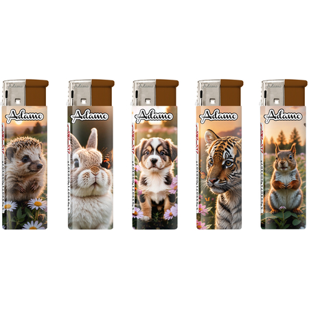 Elektromos Öngyújtó 1881081 Adamo Vegyes mintás Cuki állatok