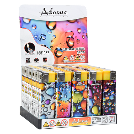 Elektromos Öngyújtó 1881082 Adamo Vegyes mintás Cseppek