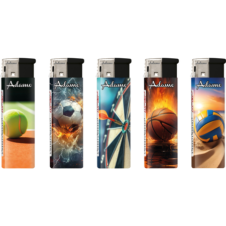 Elektromos Öngyújtó 1881094 Adamo Vegyes mintás Sport