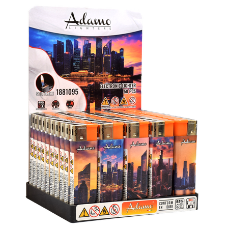 Elektromos Öngyújtó 1881095 Adamo Vegyes mintás Naplemente