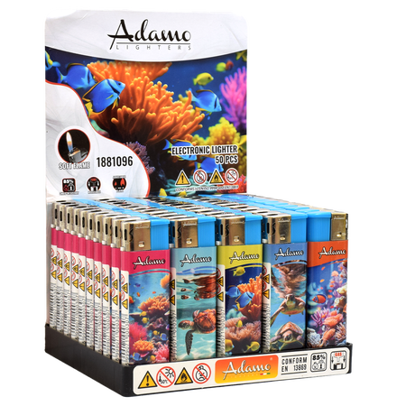 Elektromos Öngyújtó 1881096 Adamo Vegyes mintás Tenger alatt