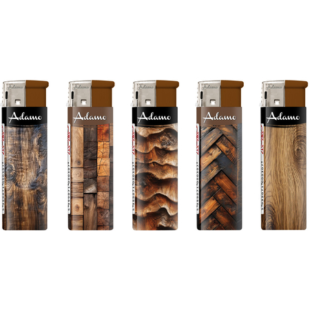 Elektromos Öngyújtó 1881098 Adamo Vegyes mintás Fa